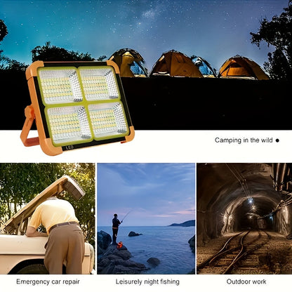 Handheld Outdoor LED Solar Lamp 5 Brightness Levels