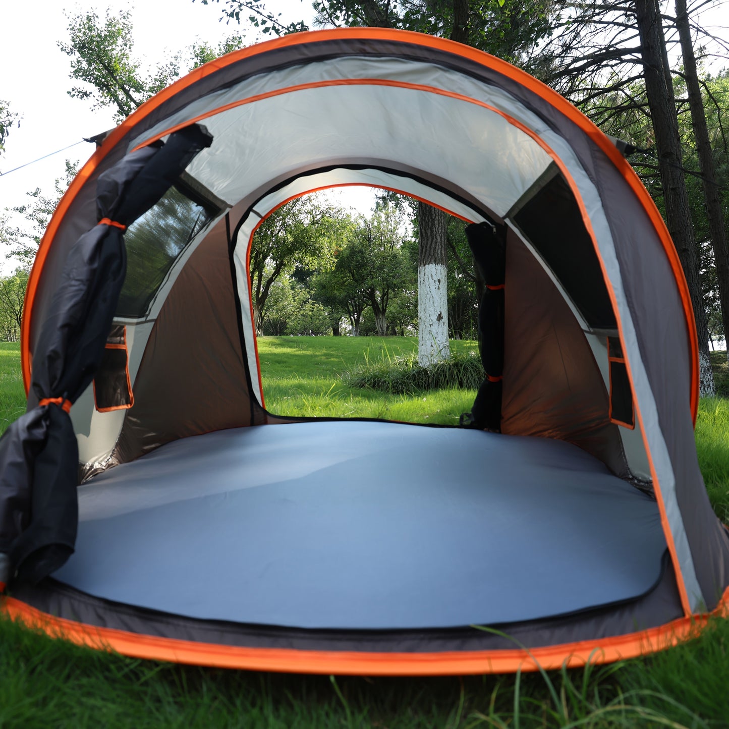 Pop-Up Campingtält för 4 Personer Snabb Setup Camping