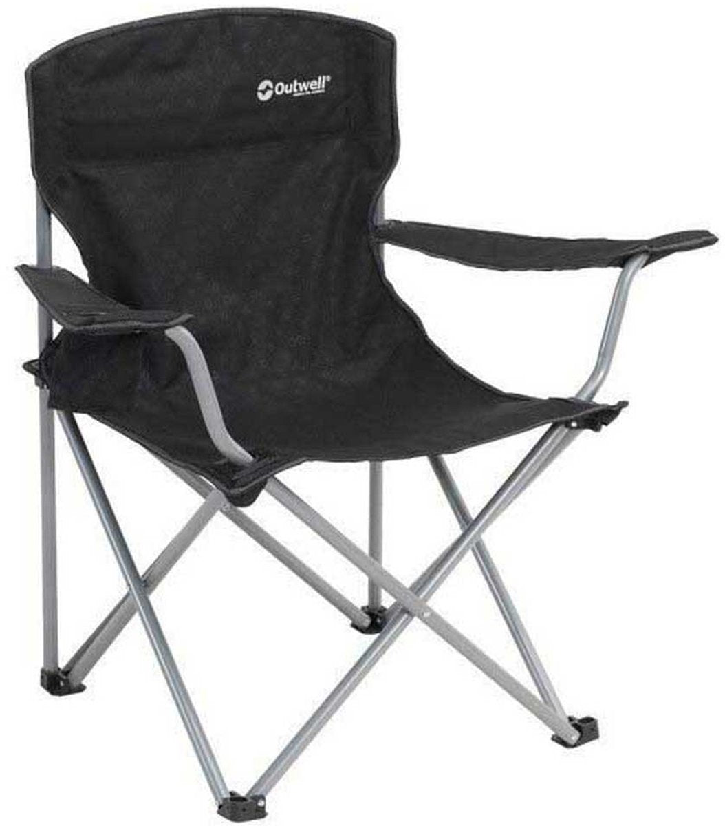 Hopfällbar Campingstol Outwell Catamarca Svart Komfortabel Robust