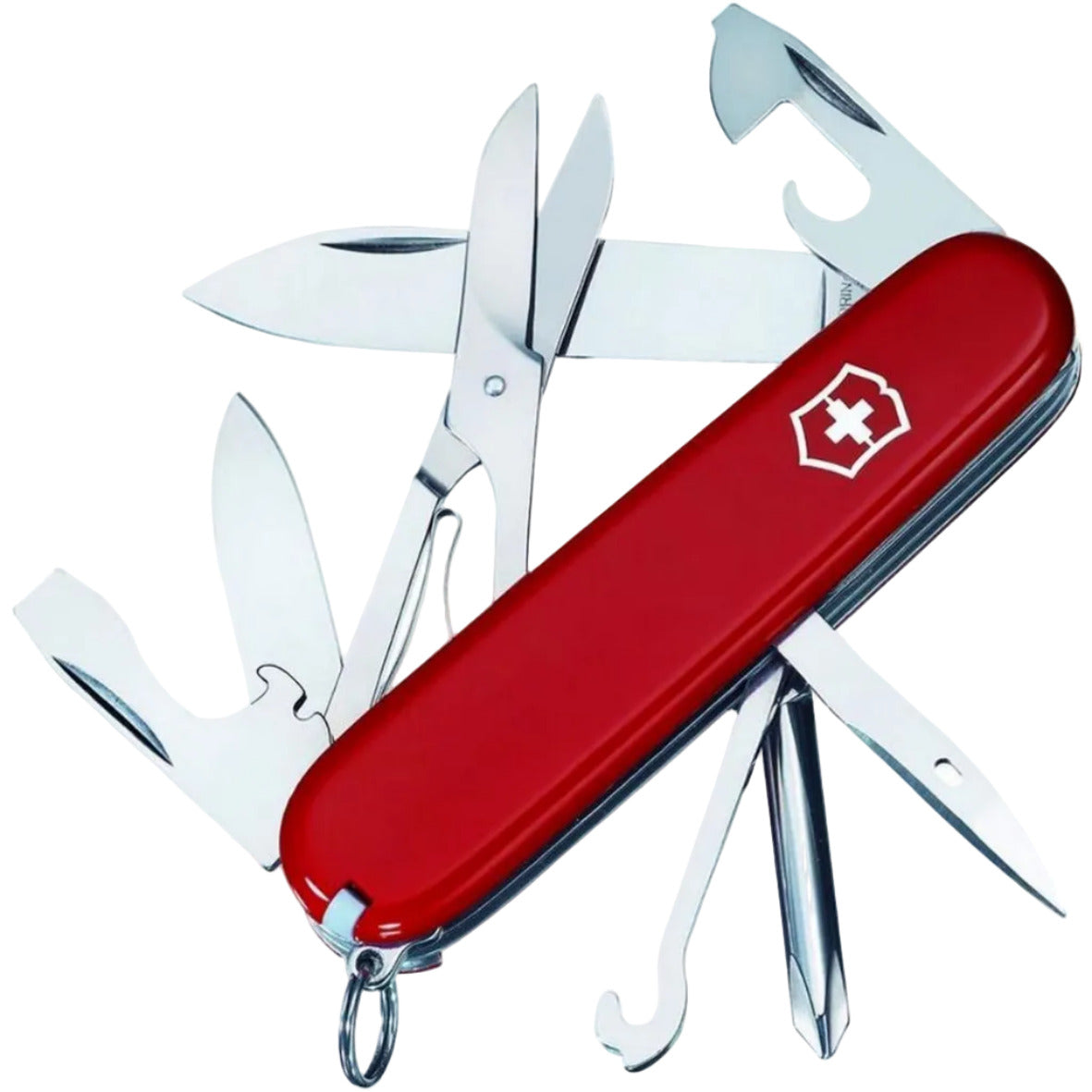 Multiverktyg Victorinox Supertinker Fällkniv 14 Funktioner Röd