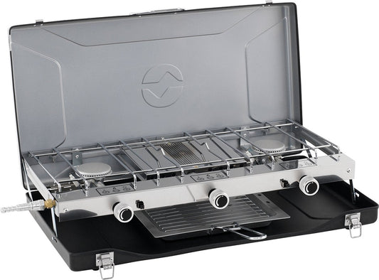 Campingkök Outwell Kirishima Trio 3x1200W Grill Portabel Spis