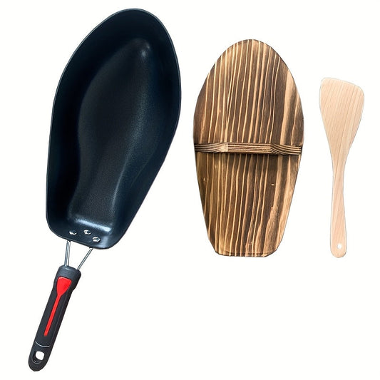 Fish-Shaped Non-Stick Cooking Pot Set (3pcs)-0