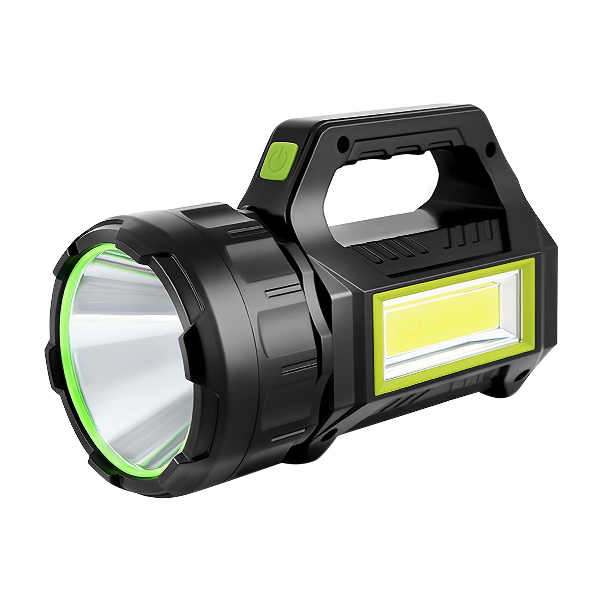 Solar Powered Flashlight USB Rechargeable 7-Mode Camping