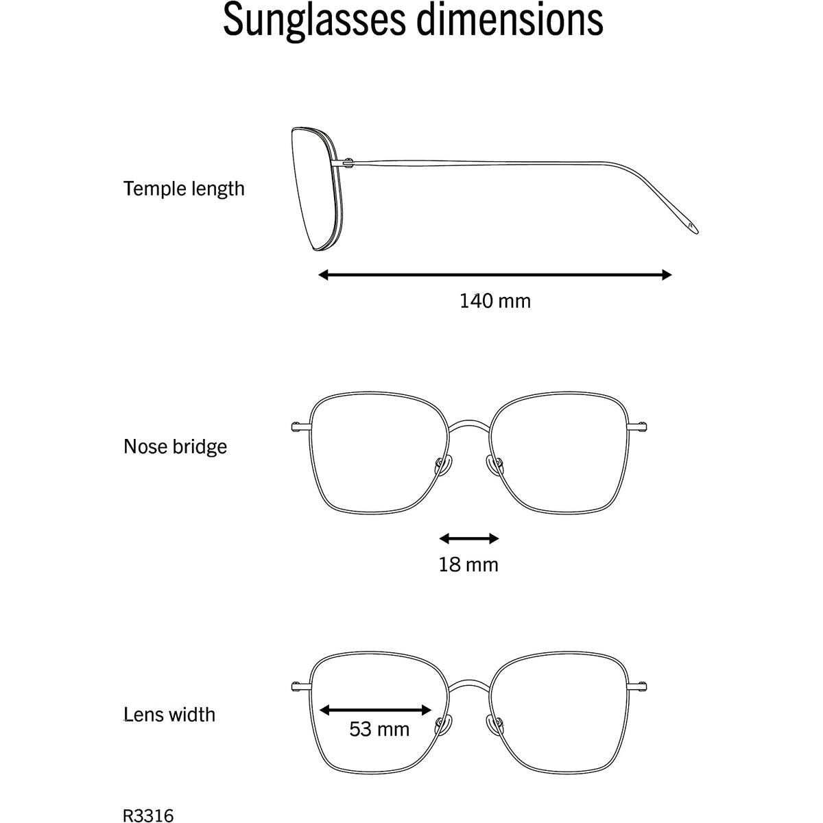 Damsolglasögon Rodenstock R3316 finns hos Aktivcamping