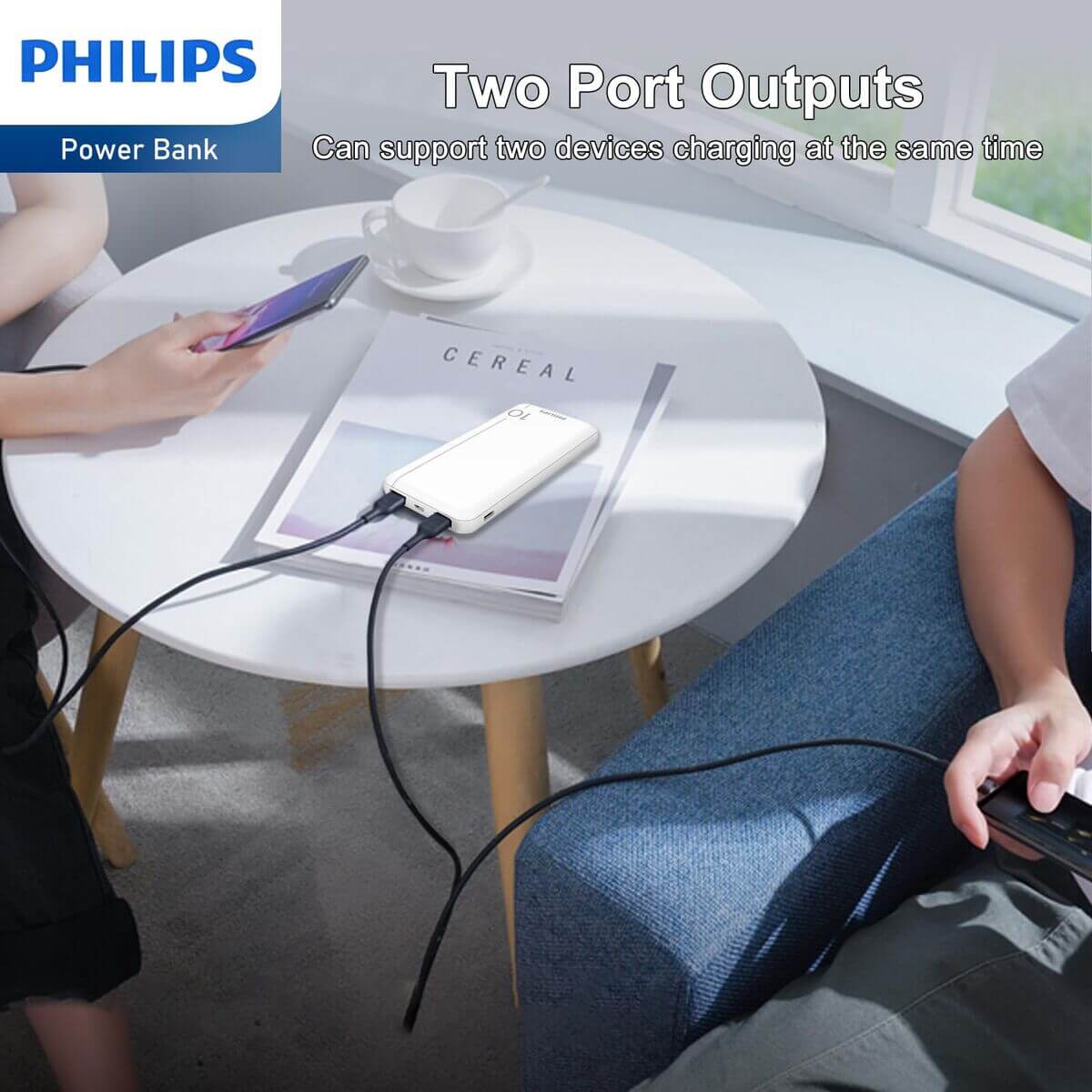 Powerbank Philips DLP1810NW/62 - finns hos Aktivcamping