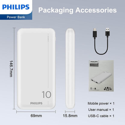 Powerbank Philips DLP1810NW/62 - finns hos Aktivcamping