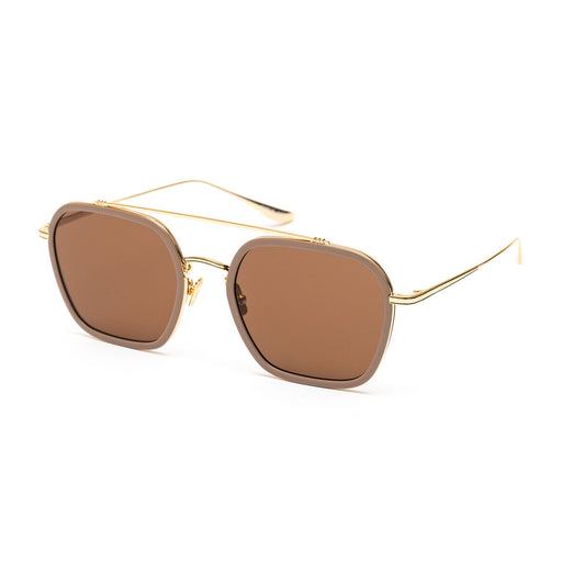 Herrsolglasögon Belstaff MERRICKIIBEIG Gyllene ø 57 mm finns hos Aktivcamping