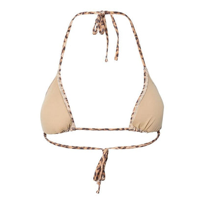 Bikini Pieces överdel Bc Leo Beige Leopard finns hos Aktivcamping