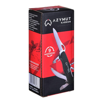 Multifunction knife Azymut HK20018 Black Silver