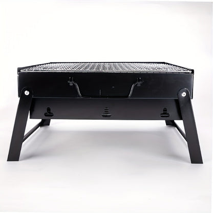 Kolgrill - Portabel vikbar för utomhusmatlagning camping picknick