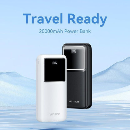Powerbank Vention FHLB0 Svart - finns hos Aktivcamping
