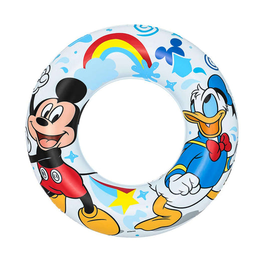 Bestway Uppblåsbart Flyt Disney Mickey & Friends D56 cm +3 till 6 År Strand och Pool 91004 finns hos Aktivcamping