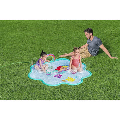 Plaskpool Sjöjungfru Sprinkler Pool 163x145 cm finns hos Aktivcamping