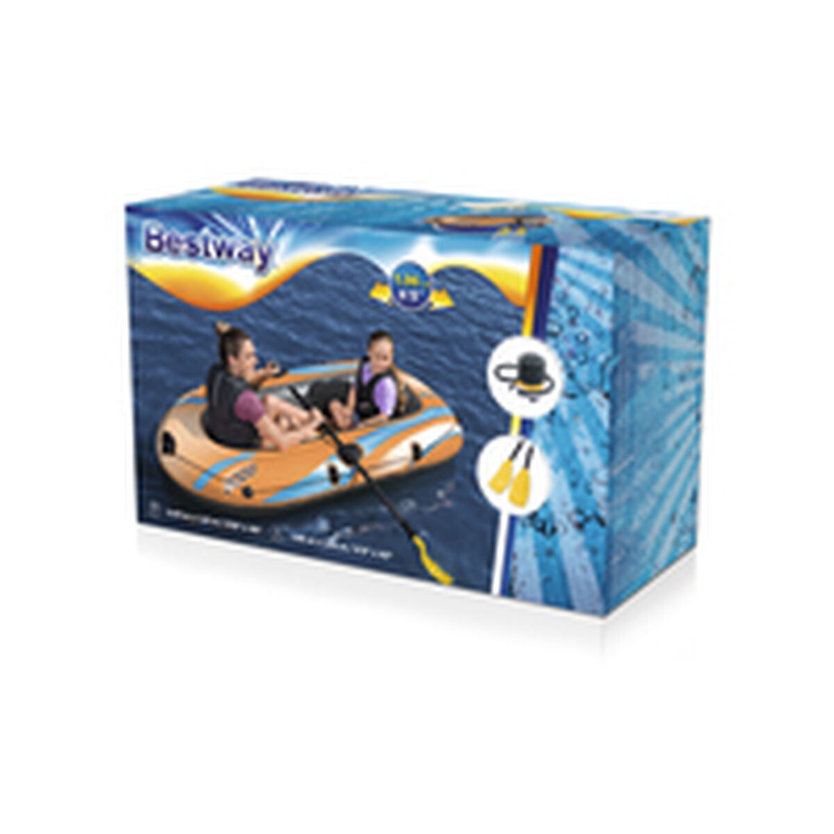 Inflatable boat Bestway Kondor Elite 2000 196 x 106 x 31 cm