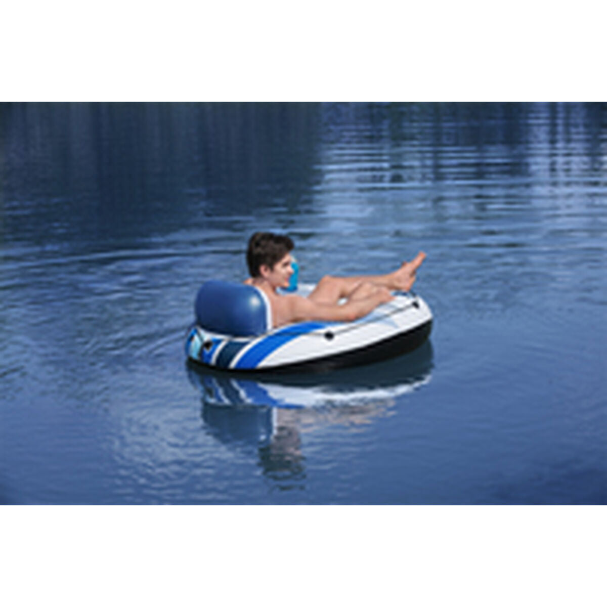 Bestway Uppblåsbart hjul med handtag Rapid Rider D135 cm Strand och Pool 43116 finns hos Aktivcamping