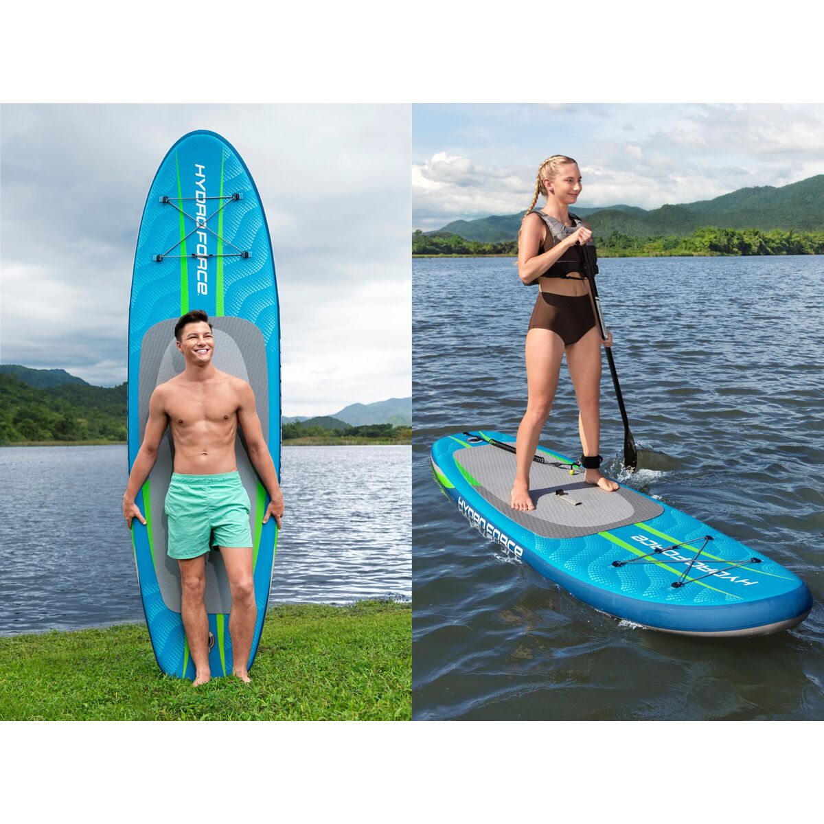 Uppblåsbar Paddleboard SUP Bestway finns hos Aktivcamping