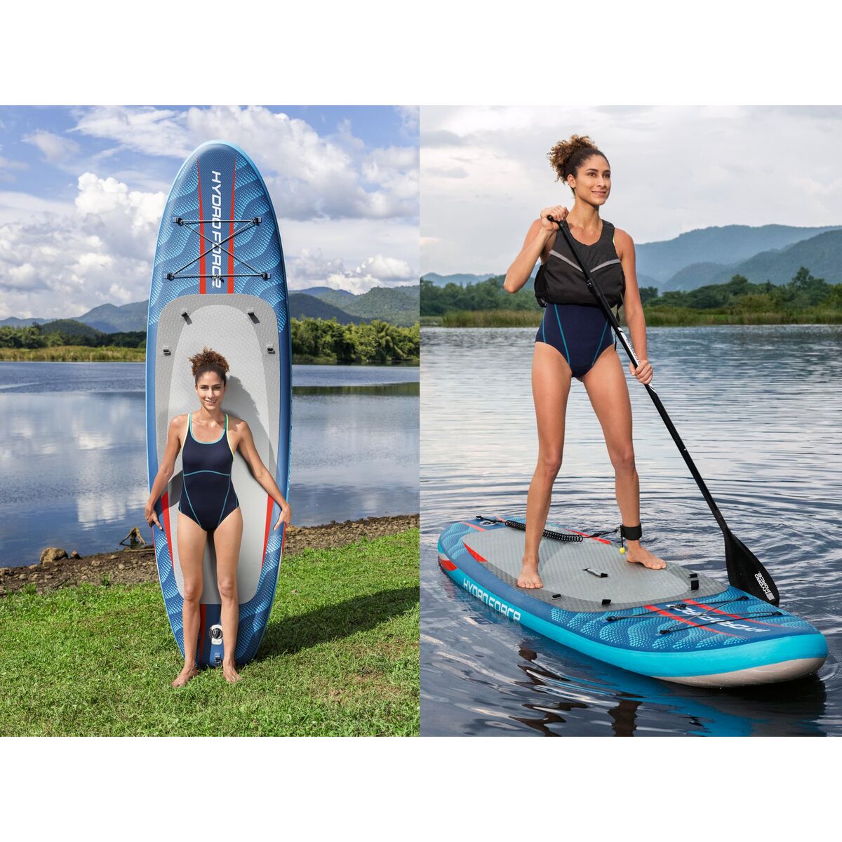 Uppblåsbar Paddleboard SUP Bestway finns hos Aktivcamping