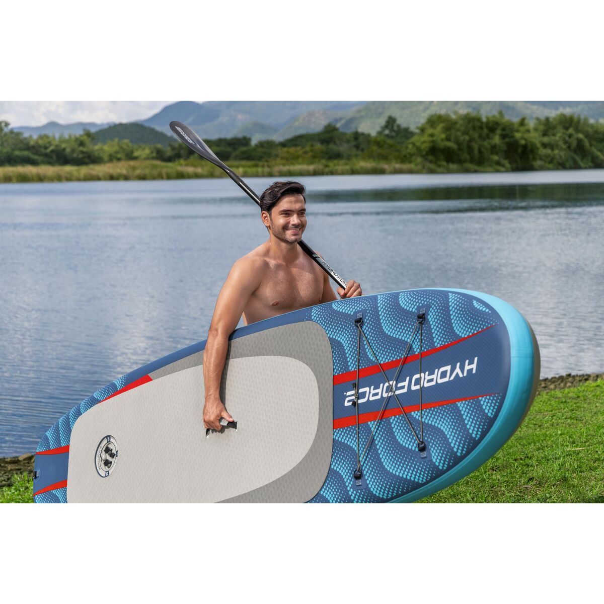 Uppblåsbar Paddleboard SUP Bestway finns hos Aktivcamping