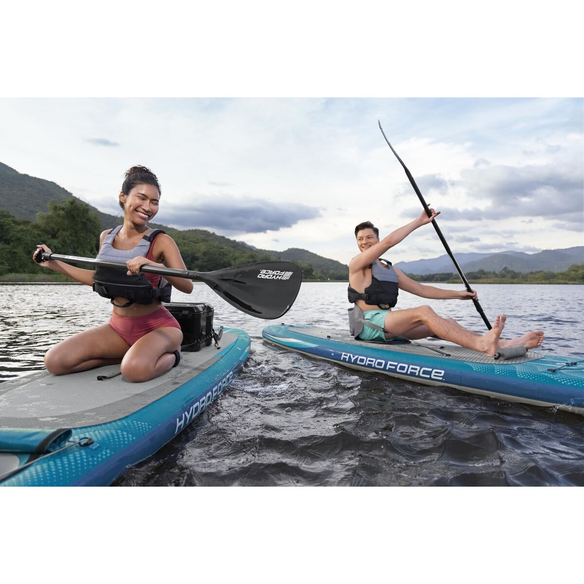 Uppblåsbar Paddleboard SUP Bestway finns hos Aktivcamping