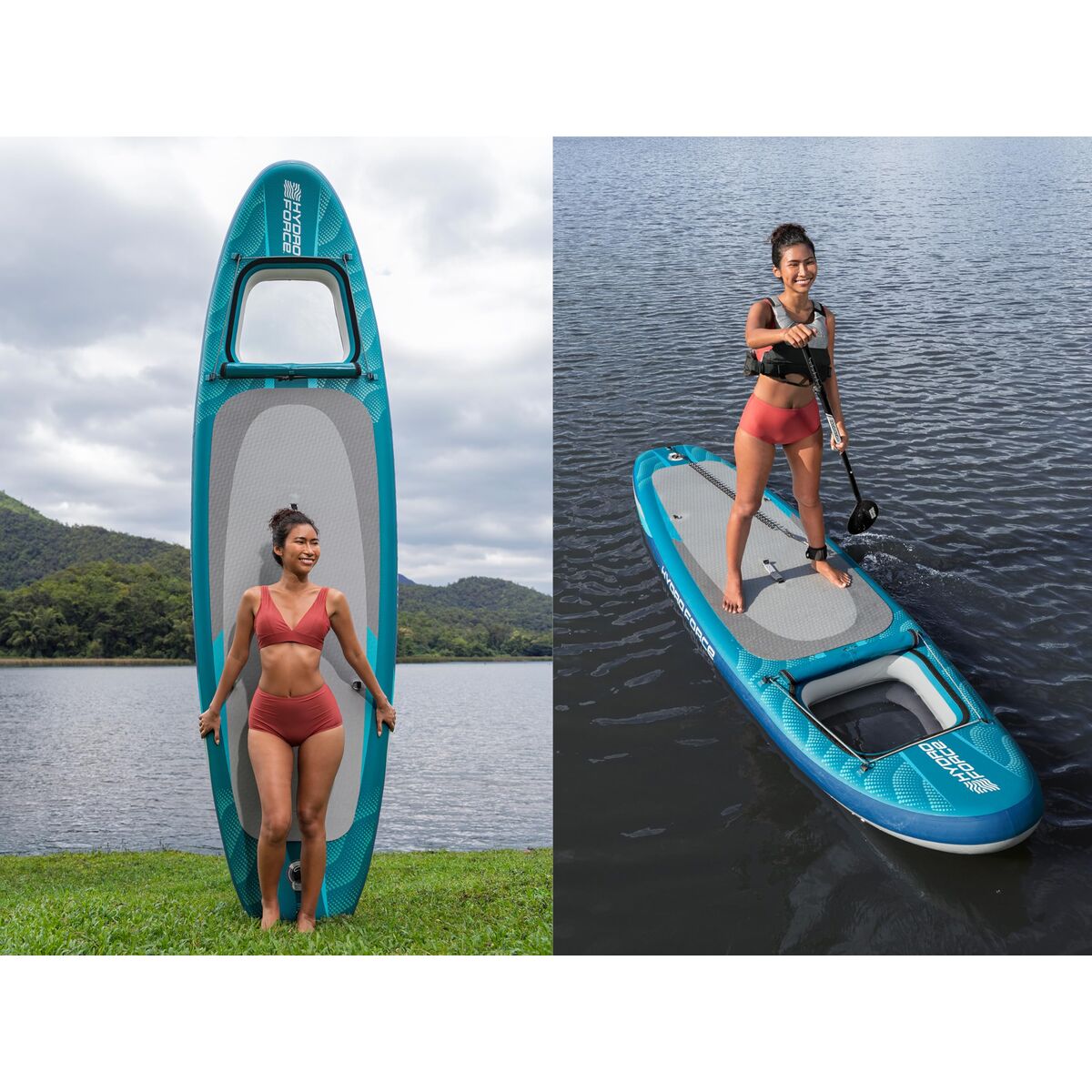 Uppblåsbar Paddleboard SUP Bestway finns hos Aktivcamping