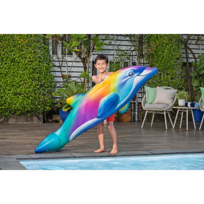 Badmadrass Bestway Delfin finns hos Aktivcamping