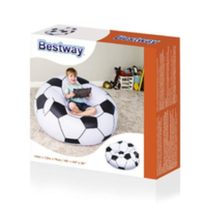 Bestway Jordens Jättestol Fotboll 114x112x66 cm +6 år Inomhus och Trädgård 75010 finns hos Aktivcamping