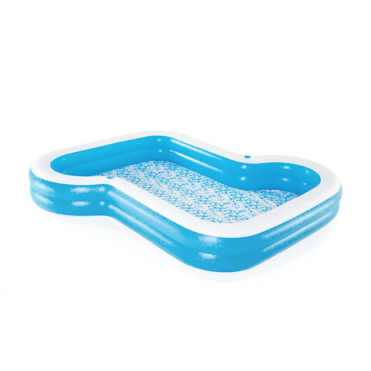 Bestway Uppblåsbar Pool 2 Kammare Family 305x274x46 cm +3 år Trädgård 54321 finns hos Aktivcamping