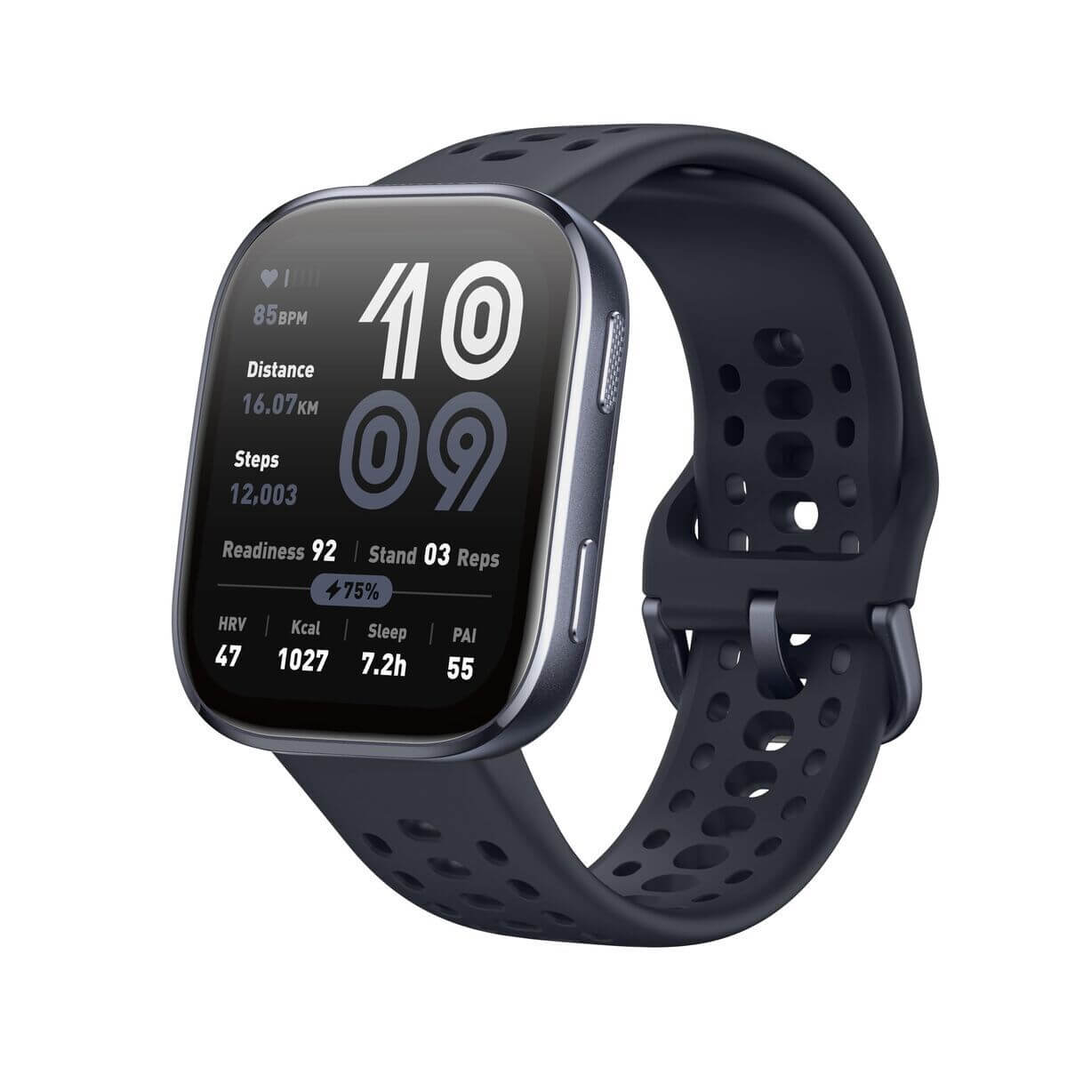 Smartklocka Amazfit BIP 6 BLACK Svart 1,97" - finns hos Aktivcamping
