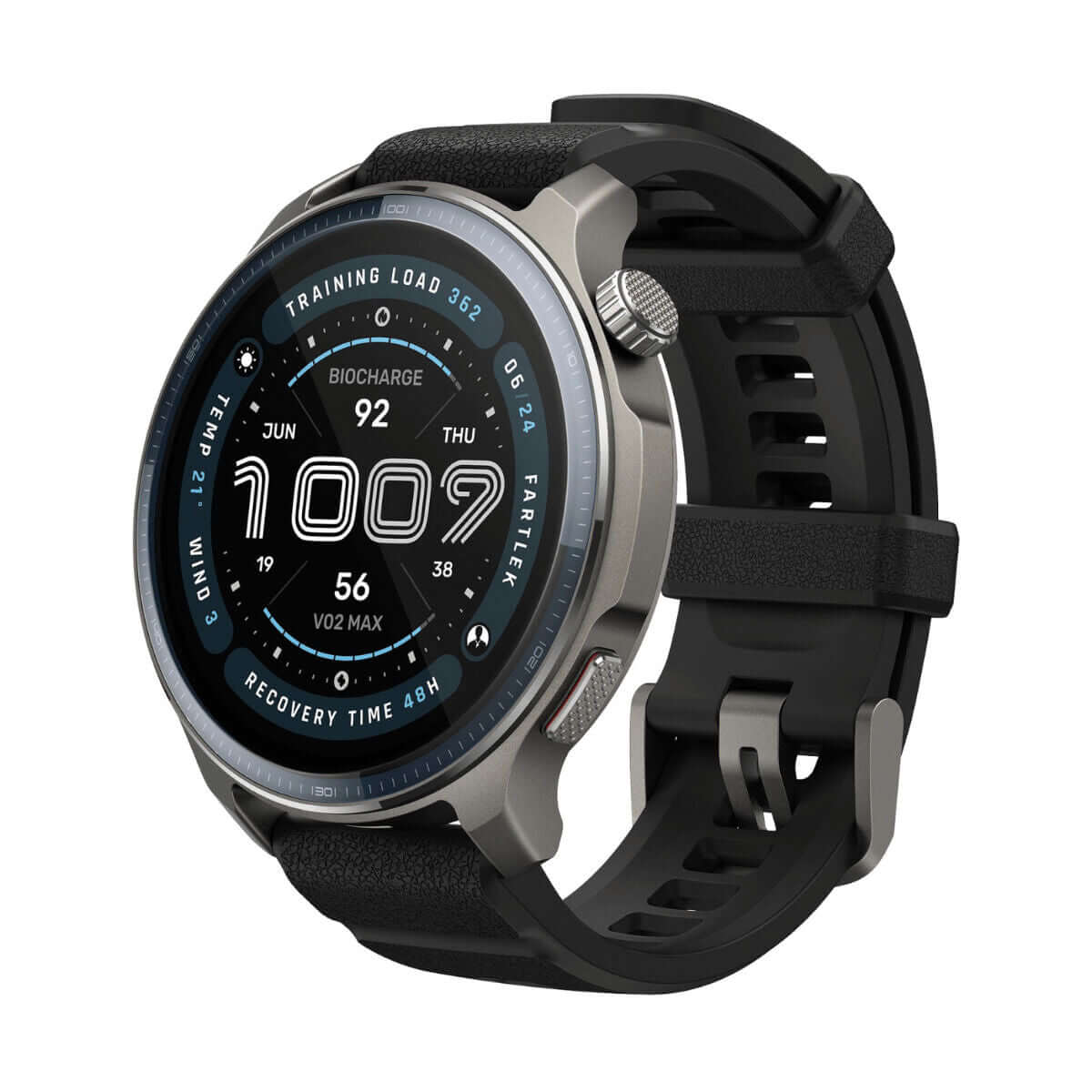 Smartklocka Amazfit Balance 2 Svart 1,5" finns hos Aktivcamping