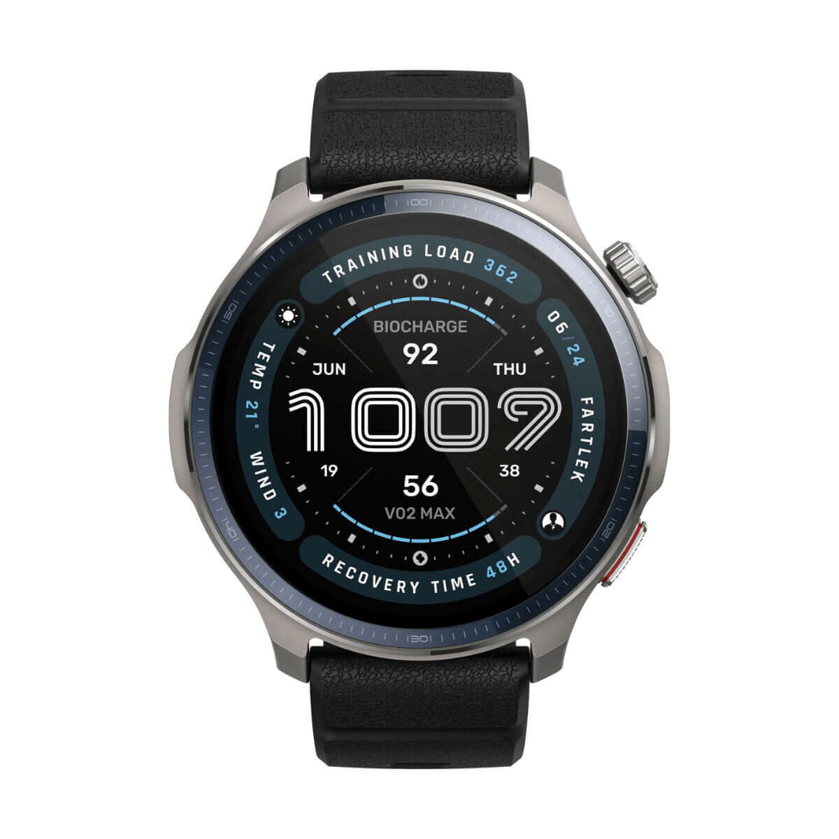 Smartklocka Amazfit Balance 2 Svart 1,5" finns hos Aktivcamping