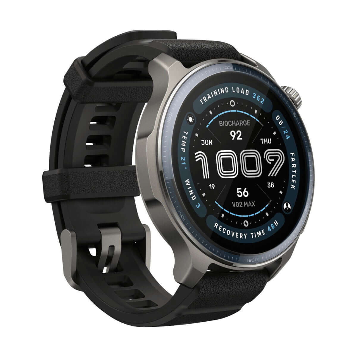 Smartklocka Amazfit Balance 2 Svart 1,5" finns hos Aktivcamping