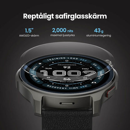 Smartklocka Amazfit Balance 2 Svart 1,5" finns hos Aktivcamping