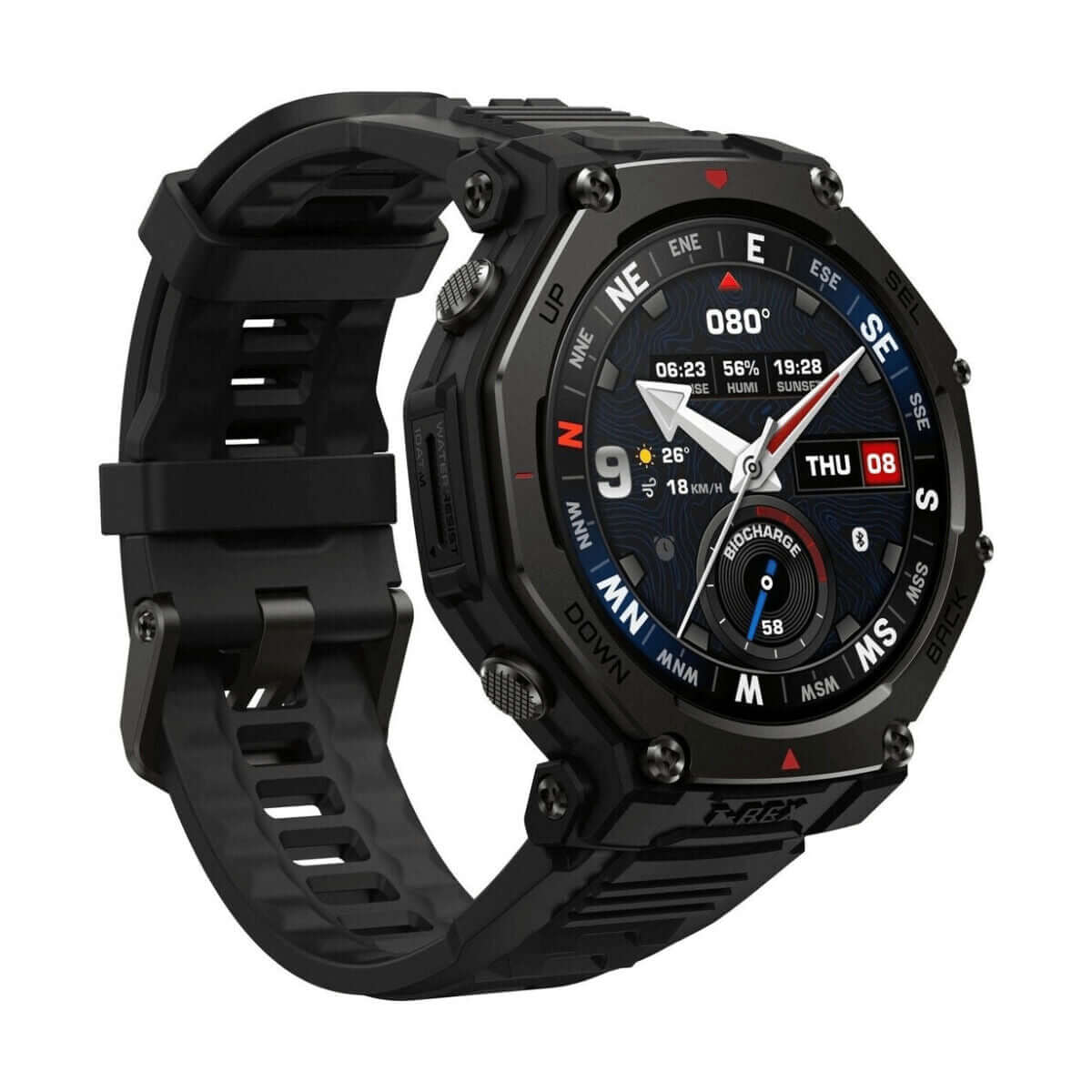 Smartklocka Amazfit T-Rex 3 Pro Svart 1,5" finns hos Aktivcamping