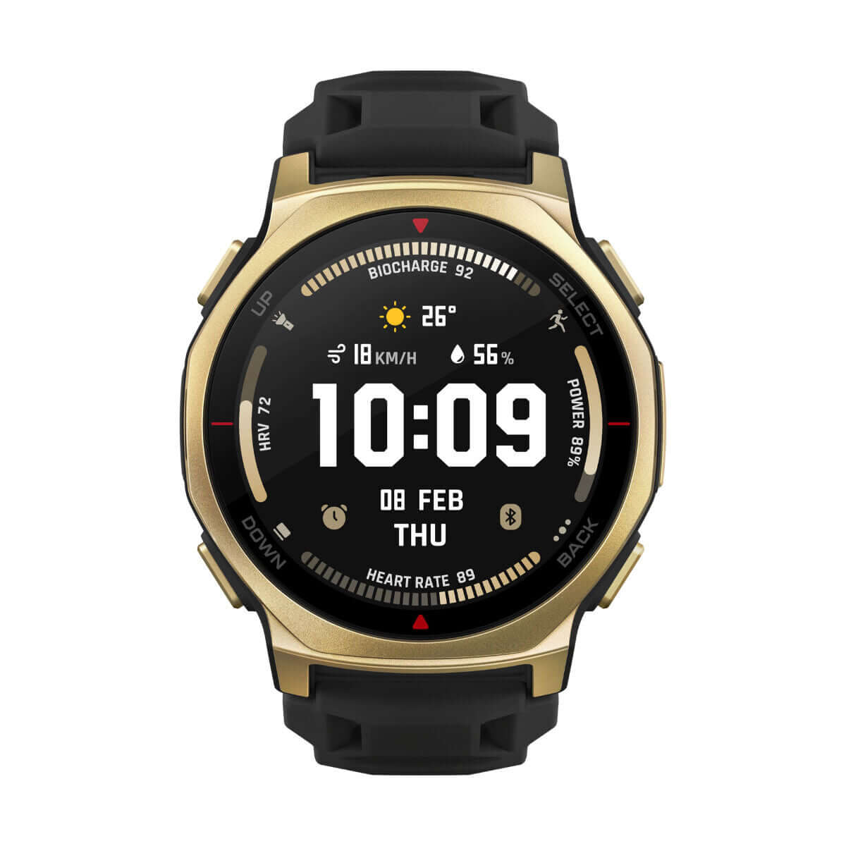 Smartklocka Amazfit T-Rex 3 Pro Gyllene 1,32" Ø 44 mm - finns hos Aktivcamping