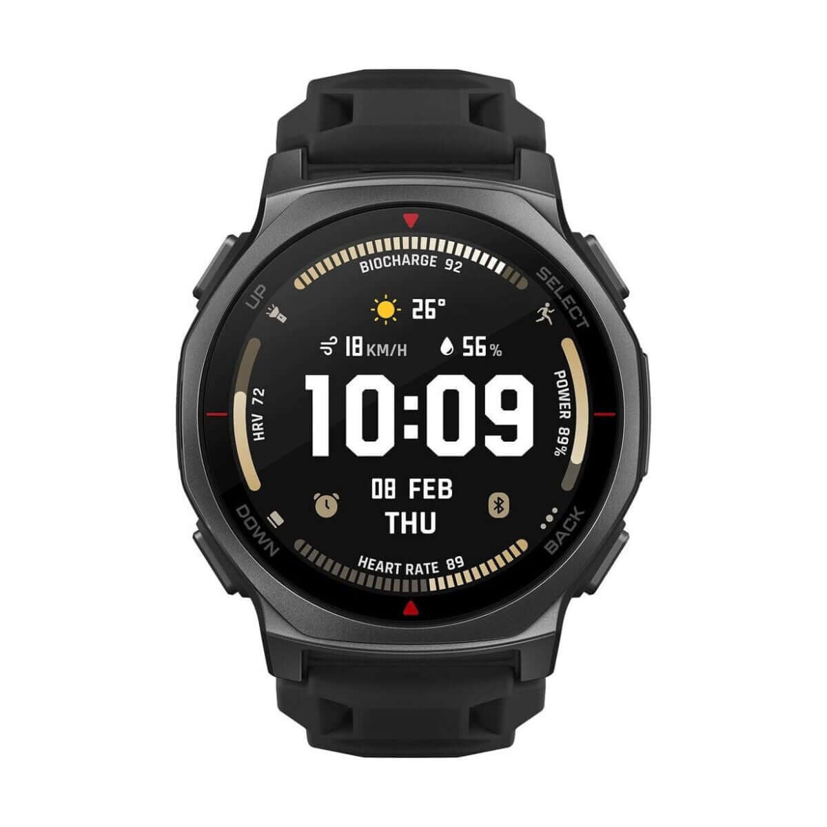 Smartklocka Amazfit T-REX 3PRO 44MM Svart 1,32" Ø 44 mm finns hos Aktivcamping