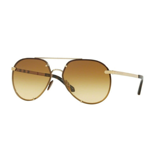 Herrsolglasögon Burberry BE3099-11452L Gyllene Ø 61 mm finns hos Aktivcamping