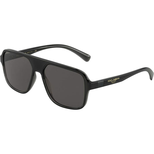 Herrsolglasögon Dolce & Gabbana STEP INJECTION DG 6134 Svart finns hos Aktivcamping
