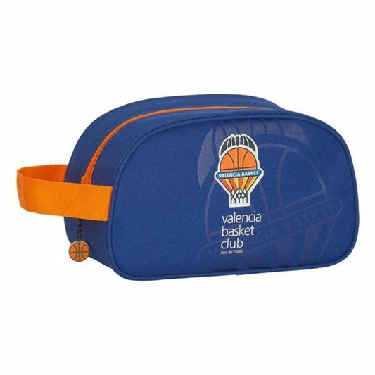 Skolnecessär Valencia Basket M248 Blå Orange Sportig 26 x 15 x 12 cm finns hos Aktivcamping