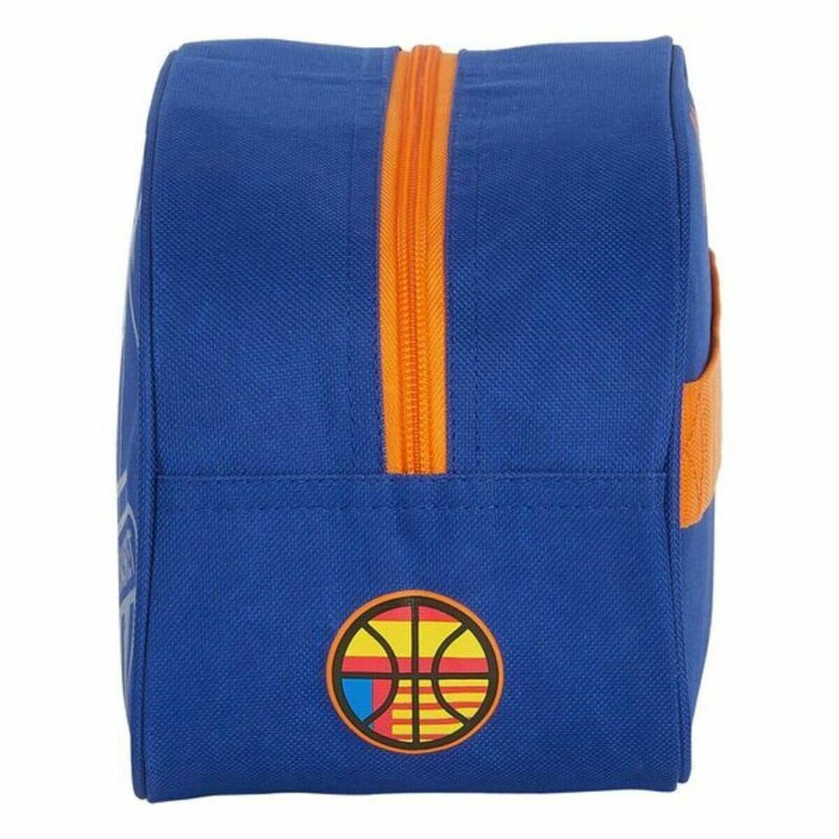 Skolnecessär Valencia Basket M248 Blå Orange Sportig 26 x 15 x 12 cm finns hos Aktivcamping