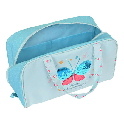 Skolnecessär BlackFit8 Mariposa Ljusblå 31 x 14 x 19 cm finns hos Aktivcamping