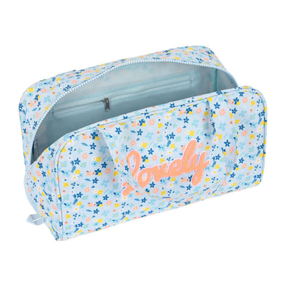 Skolnecessär Moos Lovely Ljusblå 31 x 14 x 19 cm finns hos Aktivcamping