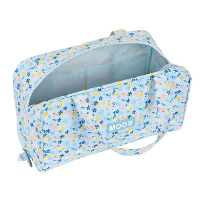 Skolnecessär Moos Lovely Ljusblå 31 x 14 x 19 cm finns hos Aktivcamping