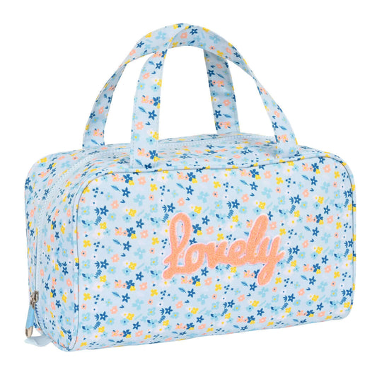 Skolnecessär Moos Lovely Ljusblå 31 x 14 x 19 cm finns hos Aktivcamping
