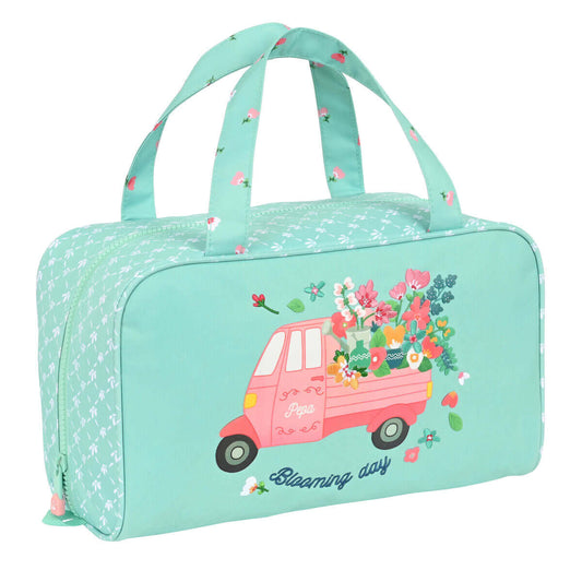 Skolnecessär Glow Lab Pepa Grön 31 x 14 x 19 cm finns hos Aktivcamping