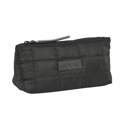 Skolnecessär Moos Negro Svart Vadderad 23 x 12 x 8 cm finns hos Aktivcamping