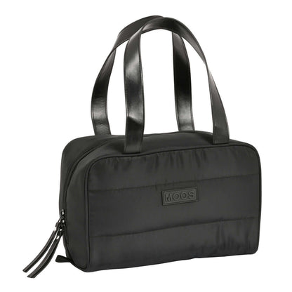 Skolnecessär Moos Negro Svart Vadderad 31 x 14 x 19 cm finns hos Aktivcamping
