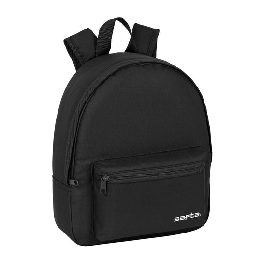 Backpack Safta Mini Black 27 x 32 x 10 cm