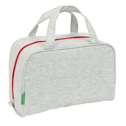 Skolnecessär Benetton Pop Grå 31 x 14 x 19 cm finns hos Aktivcamping