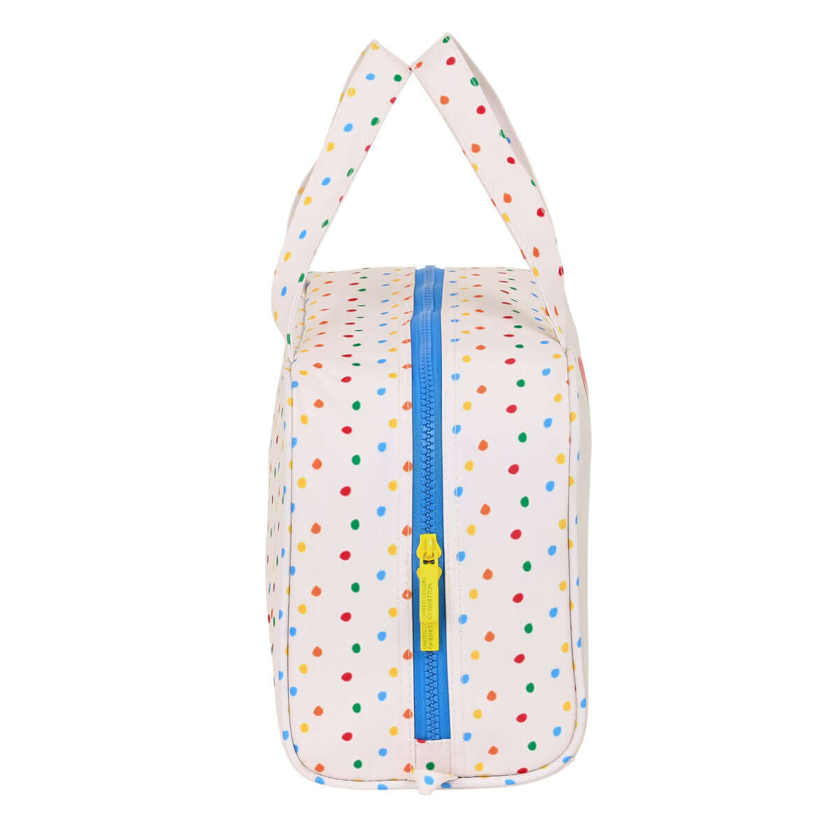 Skolnecessär Benetton Topitos Vit 31 x 14 x 19 cm finns hos Aktivcamping