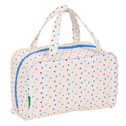 Skolnecessär Benetton Topitos Vit 31 x 14 x 19 cm finns hos Aktivcamping